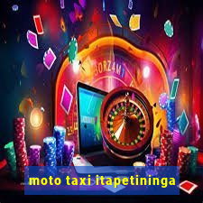 moto taxi itapetininga